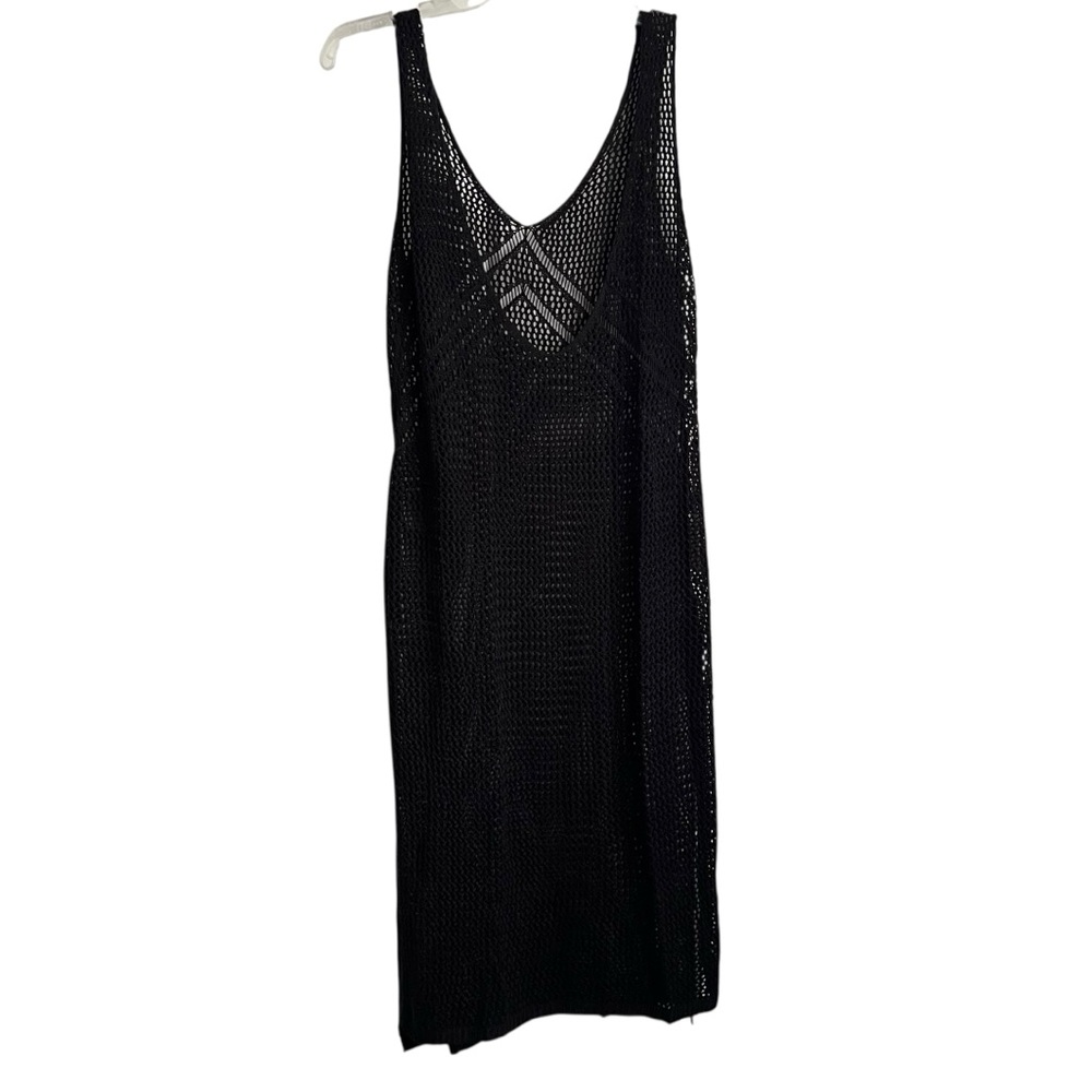 Cupshe Black V-Neck Swim Coverup NWT - S - Picture 2 of 10